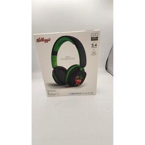 Kellogg's Apple Jacks Wireless Headphones Bluetooth 5.4 Green Black SY-T2 New